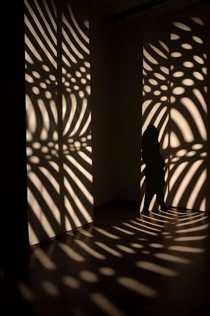 Abstract photography using light and shadow patterns